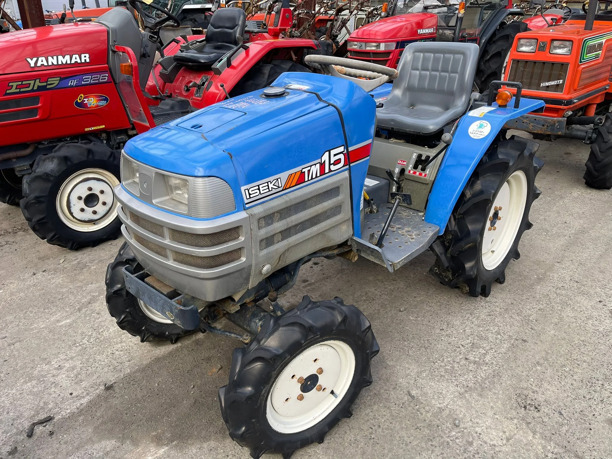Micro-tracteur diesel Iseki TM15 au Maroc — occasion (photo 1)